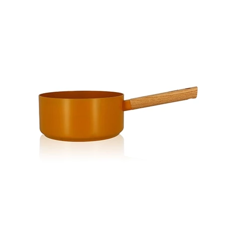Casserole Ector Induction Aluminium Revêtu Manche En Bois 18 Cm Jaune 3 Casserole Ector Induction Aluminium Revêtu Manche En Bois 18 Cm Jaune