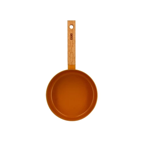 Casserole Ector Induction Aluminium Revêtu Manche En Bois 18 Cm Jaune 4 Casserole Ector Induction Aluminium Revêtu Manche En Bois 18 Cm Jaune – Image 2