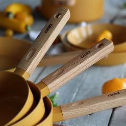 Casserole Ector Induction Aluminium Revêtu Manche En Bois 18 Cm Jaune 10 Casserole Ector Induction Aluminium Revêtu Manche En Bois 18 Cm Jaune -de Buyer Soldes Magasin 108003 3 1 Casserole Ector induction aluminium revetu manche en bois 18 cm jaune Ogo