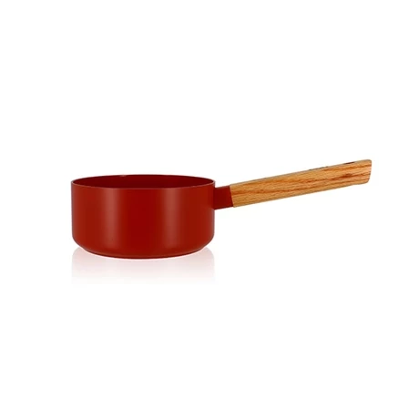 Casserole Ector Induction Aluminium Revêtu Manche En Bois 16 Cm Rouge 3 Casserole Ector Induction Aluminium Revêtu Manche En Bois 16 Cm Rouge