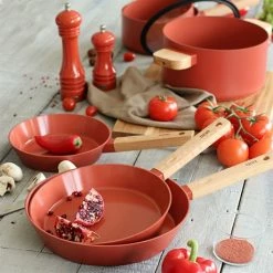 Poêle Ector Induction Aluminium Revêtu Manche En Bois 28 Cm Rouge 11 Poêle Ector Induction Aluminium Revêtu Manche En Bois 28 Cm Rouge -de Buyer Soldes Magasin 108014 4 2 Poele Ector induction aluminium revetu manche en bois 28 cm rouge Ogo