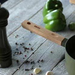 Casserole Ector Induction Aluminium Revêtu Manche En Bois 18 Cm Vert -de Buyer Soldes Magasin 108017 3 1 Casserole Ector induction aluminium revetu manche en bois 18 cm vert Ogo