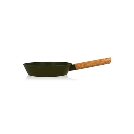Poêle Ector Induction Aluminium Revêtu Manche En Bois 20 Cm Vert 3 Poêle Ector Induction Aluminium Revêtu Manche En Bois 20 Cm Vert