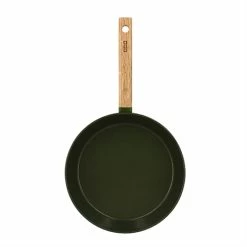 Poêle Ector Induction Aluminium Revêtu Manche En Bois 28 Cm Vert -de Buyer Soldes Magasin 108021 4 1 Poele Ector induction aluminium revetu manche en bois 28 cm vert Ogo