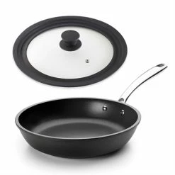 Lot Poêle 26 Cm Voga Avec Couvercle