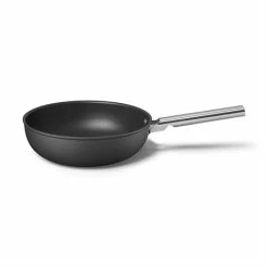 Smeg Wok Aluminium Antiadhésif 30 Cm Noir Mat -de Buyer Soldes Magasin 133005 1 4 Wok aluminium antiadhesif 30 cm noir mat Smeg