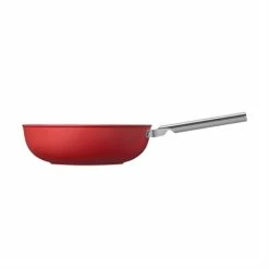 Smeg Wok Aluminium Antiadhésif 30 Cm Rouge Mat -de Buyer Soldes Magasin 133006 1 6 Wok aluminium antiadhesif 30 cm rouge mat Smeg