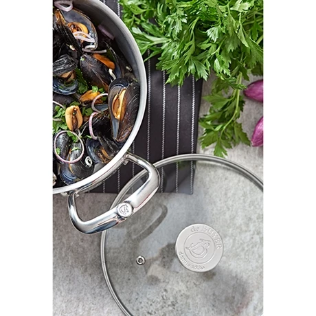 De Buyer Couvercle En Verre Cerclé Inox 18 Cm 4 De Buyer Couvercle En Verre Cerclé Inox 18 Cm – Image 2