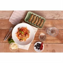 Lekue Moule Silicone 6 Saucisses Végétales Veggie Sausage Vert -de Buyer Soldes Magasin 150008 2 1 Moule silicone 6 saucisses vegetales Veggie sausage vert Lekue