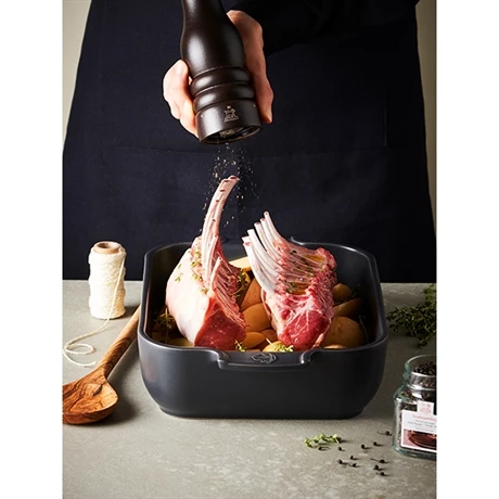 Peugeot Plat Four Rectangulaire Céramique Ardoise 25 Cm 5 Peugeot Plat Four Rectangulaire Céramique Ardoise 25 Cm – Image 3