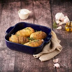 Peugeot Plat Four Carré Céramique Bleu 36 Cm -de Buyer Soldes Magasin 201182 2 2 Plat four carre ceramique bleu 36 cm Peugeot