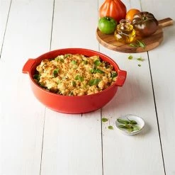 Peugeot Plat Four Rond Céramique Rouge 34 Cm -de Buyer Soldes Magasin 201192 1 3 Plat four rond ceramique rouge 34 cm Peugeot