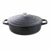Cocotte Légère Basse Ronde En Fonte D'aluminium 28 Cm 4,1 L Coloris Noir -de Buyer Soldes Magasin 203003 0 4 Cocotte legere basse ronde en fonte d aluminium 28 cm 4 1 L coloris noir Mathon