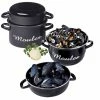 Lot De 2 Marmites à Moules Individuelles 18 Cm 1 Lot De 2 Marmites à Moules Individuelles 18 Cm -de Buyer Soldes Magasin 20976 0 1 Lot de 2 marmites a moules individuelles 18 cm Baumalu