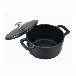 Mini Cocotte Ronde 14 Cm Black Design 5 Mini Cocotte Ronde 14 Cm Black Design -de Buyer Soldes Magasin 213276 1 1 Mini cocotte ronde 14 cm Black Design Baumalu