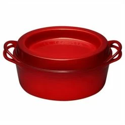 Le Creuset Cocotte Fonte Ovale Doufeu 32 Cm 7,2 L Cerise 6 Le Creuset Cocotte Fonte Ovale Doufeu 32 Cm 7,2 L Cerise -de Buyer Soldes Magasin 21385 1 3 Cocotte fonte ovale Doufeu 32 cm 7 2 L cerise Le Creuset