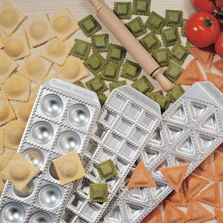 Imperia Coffret Raviolamp Tris 3 Plaques à Raviolis Et Tortellis + Rouleau 4 Imperia Coffret Raviolamp Tris 3 Plaques à Raviolis Et Tortellis + Rouleau – Image 2