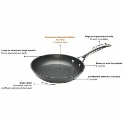 Le Creuset Poêle 24 Cm Les Forgées -de Buyer Soldes Magasin 23103 2 2 Poele 24 cm Les Forgees Le Creuset