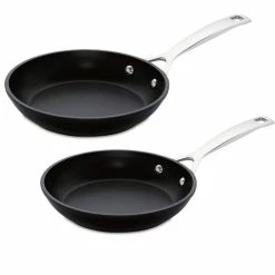 Le Creuset Lot 2 Poêles 24 Et 28 Cm Les Forgées