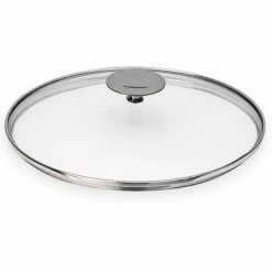 Couvercle Verre Cristel Platine 18 Cm