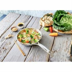 Poêle Sautoir Inox Castel'Pro 24 Cm 10 Poêle Sautoir Inox Castel'Pro 24 Cm -de Buyer Soldes Magasin 271059 3 6 Poele sautoir inox Castel Pro 24 cm Cristel