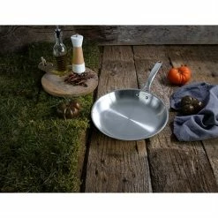 Poêle Sautoir Inox Castel'Pro 28 Cm -de Buyer Soldes Magasin 271060 3 5 Poele sautoir inox Castel Pro 28 cm Cristel