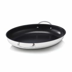 BEKA Poêle à Poisson Ovale 37,2 X 25 Cm
