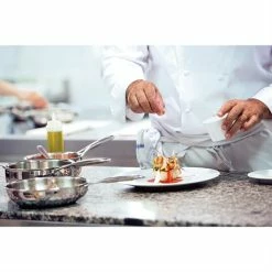 Lot 2 Poêles Sautoirs Inox Castel'Pro 24 Cm Et 28 Cm -de Buyer Soldes Magasin 271900 2 1 Lot 2 poeles sautoirs inox Castel Pro 24 cm et 28 cm Cristel