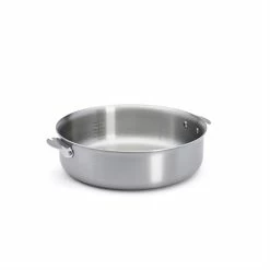 De Buyer Sauteuse Droite Inox Alchimy Loqy 28 Cm