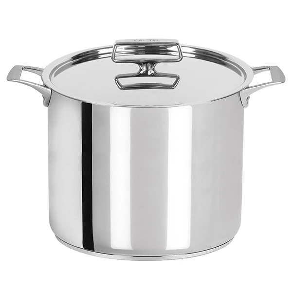 Marmite Tout Inox Et Couvercle Castel'Pro 24 Cm 3 Marmite Tout Inox Et Couvercle Castel'Pro 24 Cm