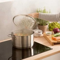 Faitout Inox 24 Cm Avec Panier Passoire Rotatif Et Couvercle En Verre 6,7 L 10 Faitout Inox 24 Cm Avec Panier Passoire Rotatif Et Couvercle En Verre 6,7 L -de Buyer Soldes Magasin 273095 3 4 Faitout inox 24 cm avec panier passoire rotatif et couvercle en verre 6 7 L Mathon