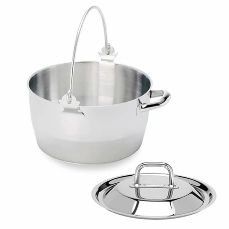 Lot Marmite à Crustacés Confiture 30 Cm Et Couvercle 3 Lot Marmite à Crustacés Confiture 30 Cm Et Couvercle