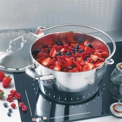 Lot Marmite à Crustacés Confiture 30 Cm Et Couvercle 8 Lot Marmite à Crustacés Confiture 30 Cm Et Couvercle -de Buyer Soldes Magasin 273111 2 3 Lot Marmite a crustaces confiture 30 cm et couvercle