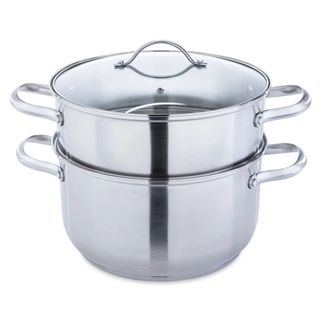 Cuiseur Vapeur Inox 26 Cm 1 Panier 4 Cuiseur Vapeur Inox 26 Cm 1 Panier – Image 2