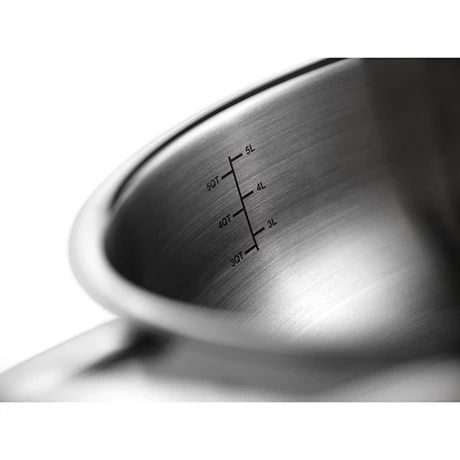 Casserole Inox Castel'Pro 20 Cm 5 Casserole Inox Castel'Pro 20 Cm – Image 3