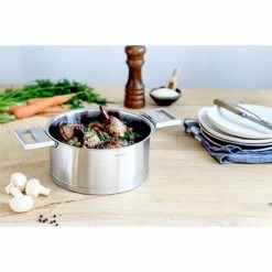 Faitout Inox Strate 26 Cm 6,6 L 6 Faitout Inox Strate 26 Cm 6,6 L -de Buyer Soldes Magasin 27637 1 2 Faitout inox Strate 26 cm 6 6 L Cristel