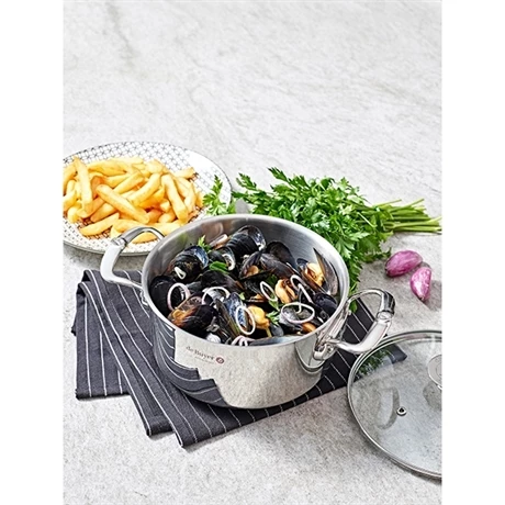 De Buyer Faitout Milady Acier Inoxydable 28 Cm 4 De Buyer Faitout Milady Acier Inoxydable 28 Cm – Image 2