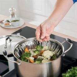 Panier Vapeur Inox Marguerite Pliable 28 Cm 7 Panier Vapeur Inox Marguerite Pliable 28 Cm -de Buyer Soldes Magasin 278024 1 2 Panier vapeur inox marguerite pliable 28 cm Mathon