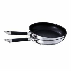 Lot De 2 Poêles Antiadhésives Rapid Cook 24 Et 28 Cm