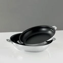 Lot De 2 Poêles Beka Revêtues Evolution 24 Et 28 Cm