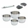 BEKA Lot 4 Casseroles Select Avec Une Poignée Et 2 Anses Gris -de Buyer Soldes Magasin 279122 0 1 Lot 4 casseroles Select avec une poignee et 2 anses gris Beka