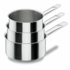 Lot De 3 Casseroles 16 18 20 Cm Chef Classic