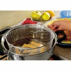 Lot Friteuse Traditionnelle, Coupe-frites Et Araignée à Friture -de Buyer Soldes Magasin 279209 4 2 Lot friteuse traditionnelle coupe frites et araignee a friture