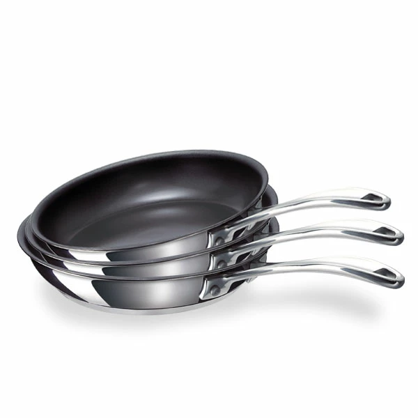 BEKA Batterie De Cuisine Poêles Anti-adhérentes Chef 20, 24 Et 28 Cm 3 BEKA Batterie De Cuisine Poêles Anti-adhérentes Chef 20, 24 Et 28 Cm