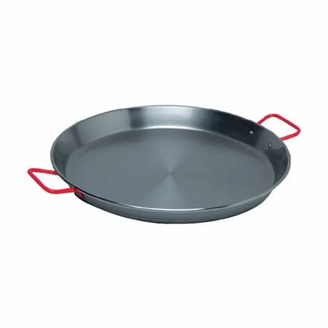 Poêle à Paëlla 46 Cm Acier Poli 3 Poêle à Paëlla 46 Cm Acier Poli