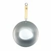 Wok Fond Plat 30 Cm Tôle Acier Blanche Be A Wok Star -de Buyer Soldes Magasin 28836 0 1 Wok fond plat 30 cm tole acier blanche Be a Wok Star