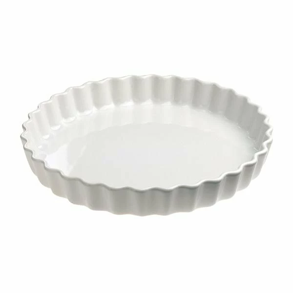 Tourtière Porcelaine Ronde 30 Cm Grands Classiques Blanc 3 Tourtière Porcelaine Ronde 30 Cm Grands Classiques Blanc
