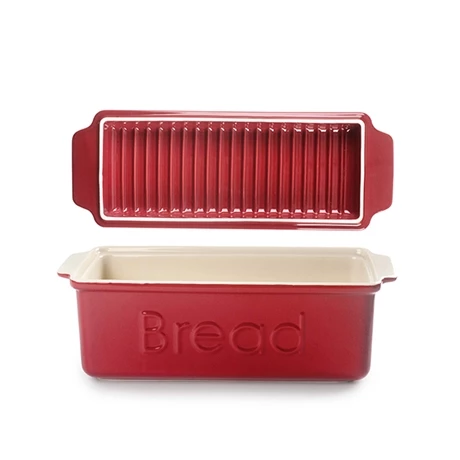 Ibili Moule à Pain Avec Couvercle Rouge 7 Ibili Moule à Pain Avec Couvercle Rouge – Image 5