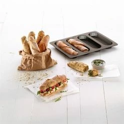 Lekue Plaque Perforée 4 Baguettes En Silicone -de Buyer Soldes Magasin 35143 3 1 Plaque perforee 4 baguettes en silicone Lekue
