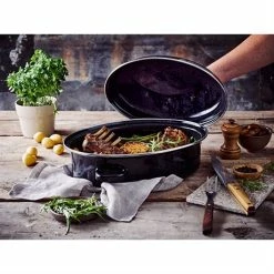 BEKA Roaster émail Roasty Cook 32 Cm -de Buyer Soldes Magasin 383001 1 1 Roaster email Roasty Cook 32 cm Beka